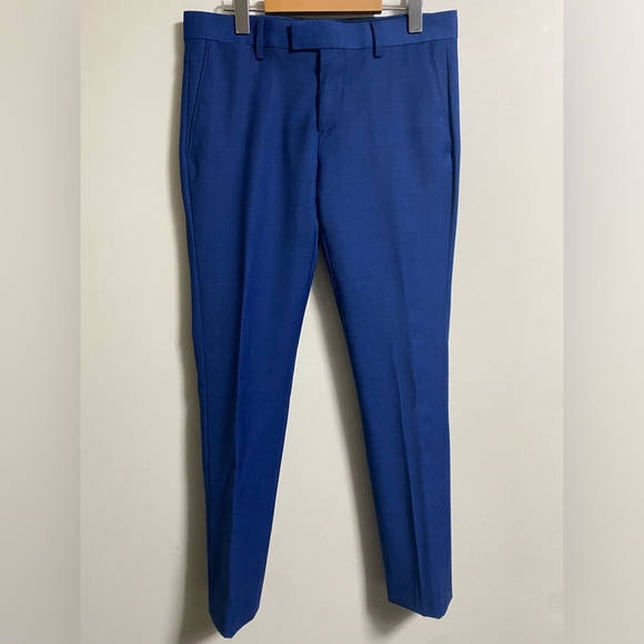 RW&CO Men's Medium Blue Slim Fit Suit - Picture 5 of 7